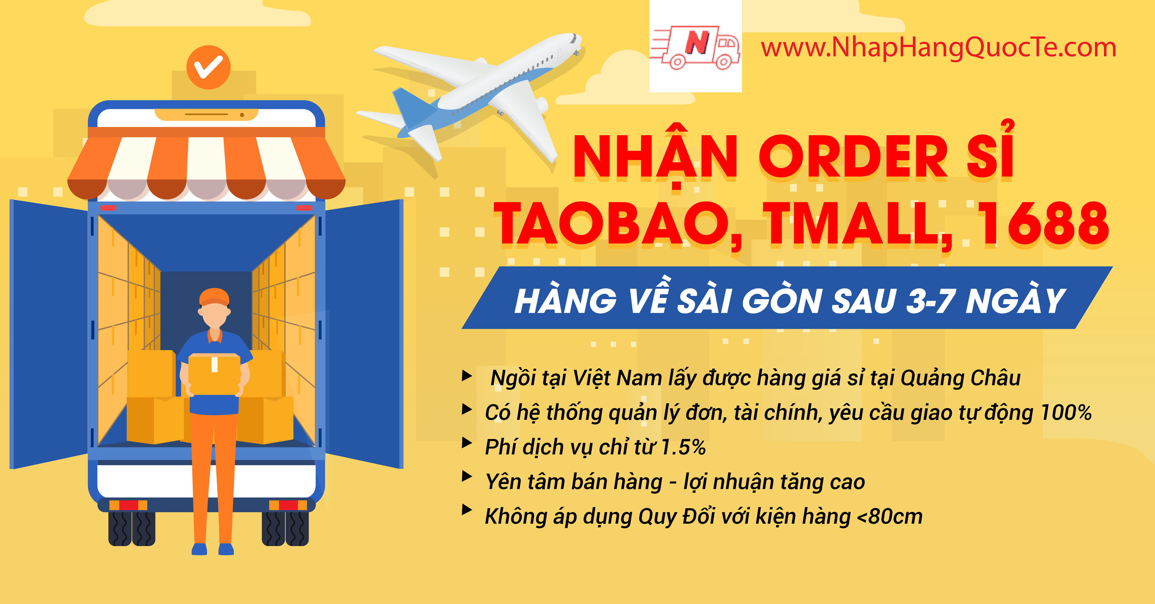 Đặt Hàng Taobao 1688 Tmall